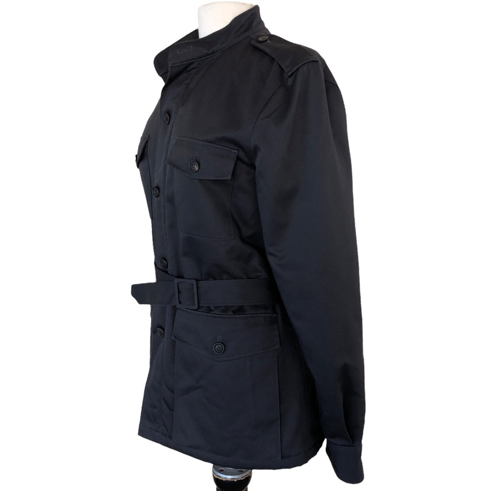 A.P.C. Field Military Sherpa Lined Belted Grey Jacket - Picture 5 of 10